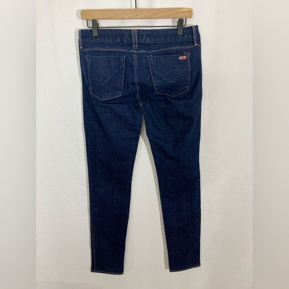 Hudson Jeans Women’s 28 Blue Denim Low Rise Skinny Leg Designer Casual - Picture 3 of 12